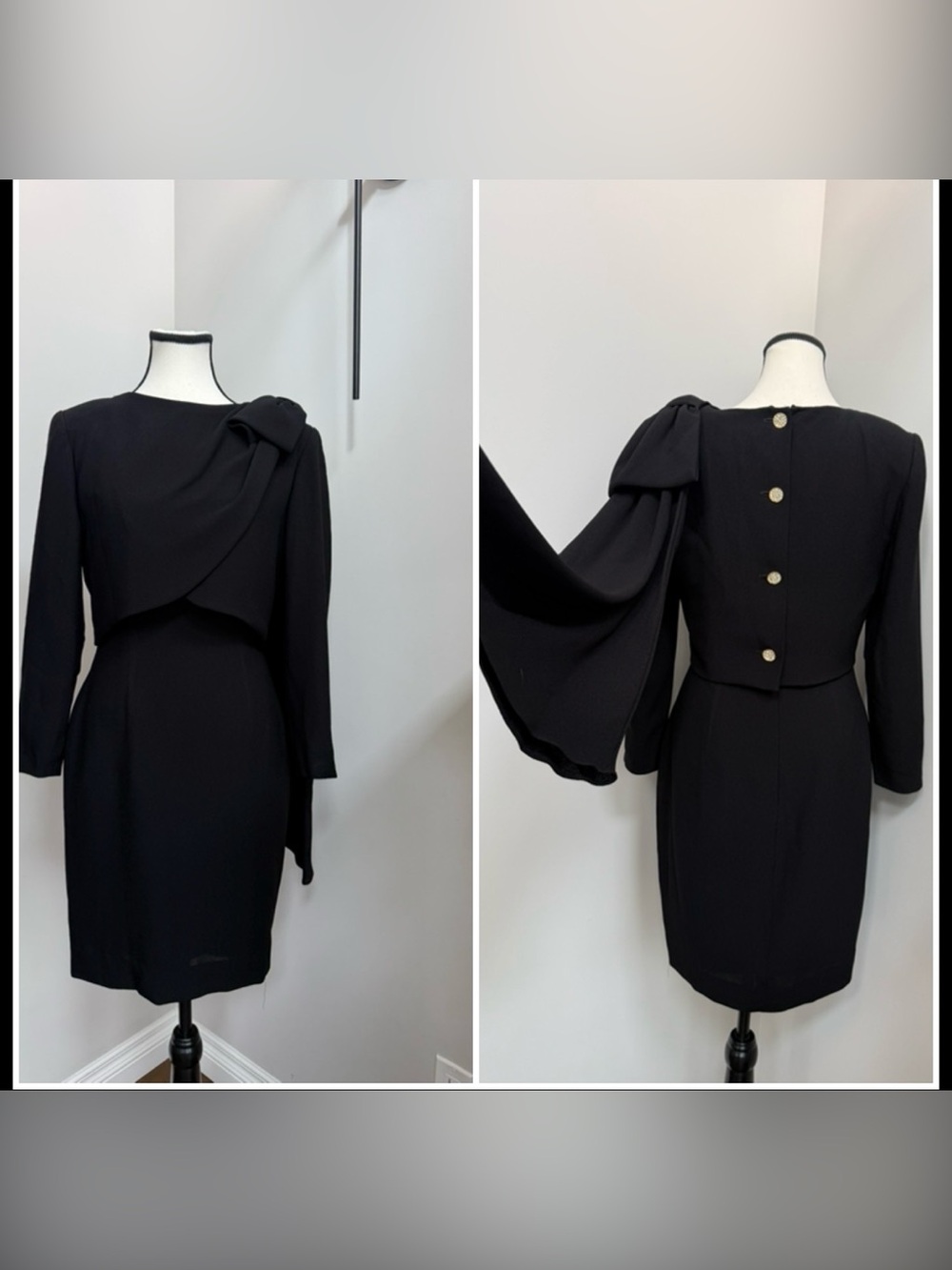 Christian Dior 80’s bow dress